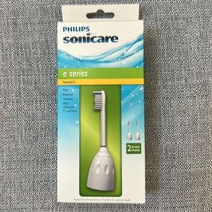 Philips Sonicare Two Brush Heads E Series New